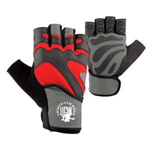 Guantes de gimnasio para hombre personalizados de la mejor calidad para levantamiento de pesas y entrenamiento hechos de cuero con soporte de muñeca para deportes - Product Image 5