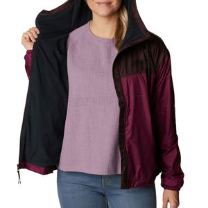 Veste coupe-vent tricotée pour femme, design personnalisé, haute qualité, imprimée, respirante, écologique, séchage rapide, vente en gros - Product Image 3