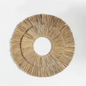 Artesanías colgantes de alta calidad de fibra de algas marinas, arte tejido de fibra de algas marinas, ideas de decoración de pared con colgantes de paja - Product Image 4