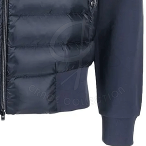 Chaquetas acolchadas de manga larga de tendencia Street Wear con diseños personalizados Chaqueta ligera Cremallera completa - Product Image 5