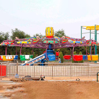 Parc d'attractions manèges équipement Fairground Attractions Thrill Double Flying Rides For Kids