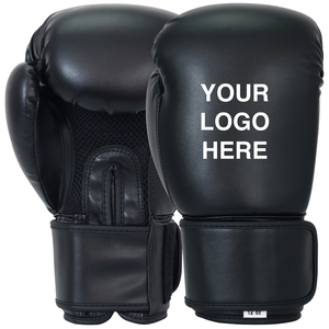 Boxing Gloves for <b>Men's</b> Leather Training Muay Thai Sparring Fighting Kick Boxing Adult Heavy <b>Punching</b> Bag Gloves - Product Image 1