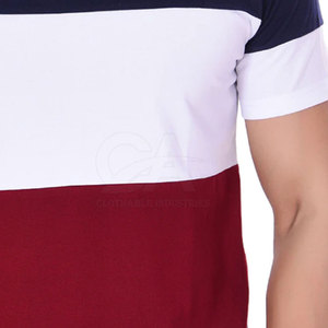 Transpirable Low Moq Hombres Camisetas Diseño de logotipo personalizado Hombres Camisetas Venta al por mayor Hecho Hombres Camisetas - Product Image 4