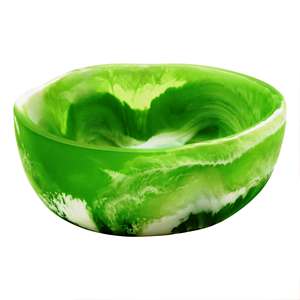 Bol et plat en résine antique, artisanat écologique, passe au lave-vaisselle, art moderne, couleur personnalisée, origine indienne, utilisation pour les fêtes - Product Image 4