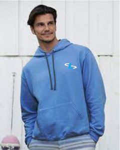 Vente en ligne de joggings personnalisés pour hommes, ensemble deux pièces, veste à capuche de couleur en bloc pour hommes, survêtement - Product Image 2
