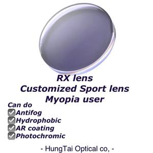 Produit de Taiwan finition bois polyuréthane semi-brillant lentilles de lunettes transparentes de qualité supérieure raccord - Product Image 5