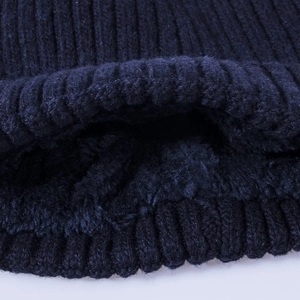 Gorro de lana de primera calidad para invierno, gorro de punto acanalado a la moda para exteriores con opciones de bordado personalizadas - Product Image 6