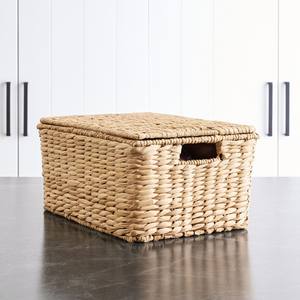 กล่องเก็บของสานด้วยมือ คุณภาพสูงสุด กล่องจากผักตบชวา จัดส่งโดยตรงจากโรงงาน - Product Image 1