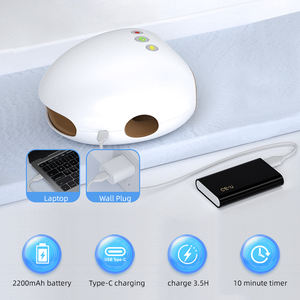 Diskon besar sarung tangan elektrik nirkabel portabel, mesin pemijat terapi tangan sambungan jari pneumatik kompresi akupuntur - Product Image 5