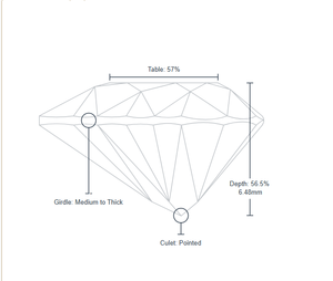 IGI Certificado Lab Diamond DEF Color VVS VS1 Claridad Excelente corte HPHT Corazón Excelente forma CVD Método Lab Grown Diamond - Product Image 2