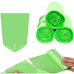 OEM de fábrica al por mayor AAB cosecha ecológica biodegradable desechable cocina basura PE plástico OXO estrella sello rollo comestibles - Product Image 4