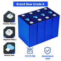 Sel Baterai LiFePO4 3.2V 280Ah Grade A LFP Prismatik dari Gudang Kanada untuk Solar ESS RV Kelautan