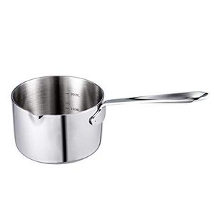 Eco-Friendly Luxury Cookware <b>Sets</b> Customizable Stainless Steel Milk <b>Pot</b> Stock <b>Pot</b> Metal Saucepan Low Price Made Aluminium - Product Image 5