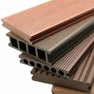 Bền vững WPC Composite <span class=keywords><strong>decking</strong></span> bảng không thấm nước <span class=keywords><strong>PVC</strong></span> cho sân vườn khách sạn & công viên gỗ trang trí nội thất hiệu ứng 3D cho các bức tường nội thất - Product Image 1