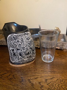 Authentic Eco-Friendly Viking Horn <b>Mug</b> Handmade Buffalo Horn Food Grade Medieval Style Religious Feng Shui Animal Beer <b>Mug</b> - Product Image 5
