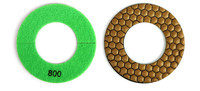 Disque de polissage diamanté à sec de 130 mm pour meuleuse d'angle, disque de ponçage flexible pour pierre, granit, marbre, type anneau