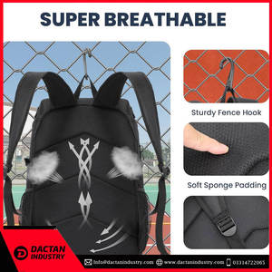 Nuevo Paquete de bolsa deportiva de baloncesto de alta calidad a la moda, forro de poliéster impermeable hecho a medida - Product Image 3