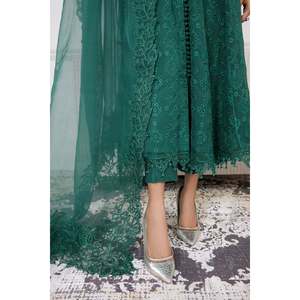 Ensemble de costume pour femme en chiffon brodé Schiffli UF-339 - Product Image 4
