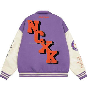 Tout nouveau Design 2025 hommes Letterman veste hiver haute qualité personnalisé lettre hiver veste broderie Baseball Streetwear - Product Image 2