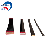 Fil de cuivre toronné plat TengDe, isolé et recouvert de papier, protection IP54, 24 AWG 0,5 mm, 750 V, 105 °C, pour bobinage de moteur