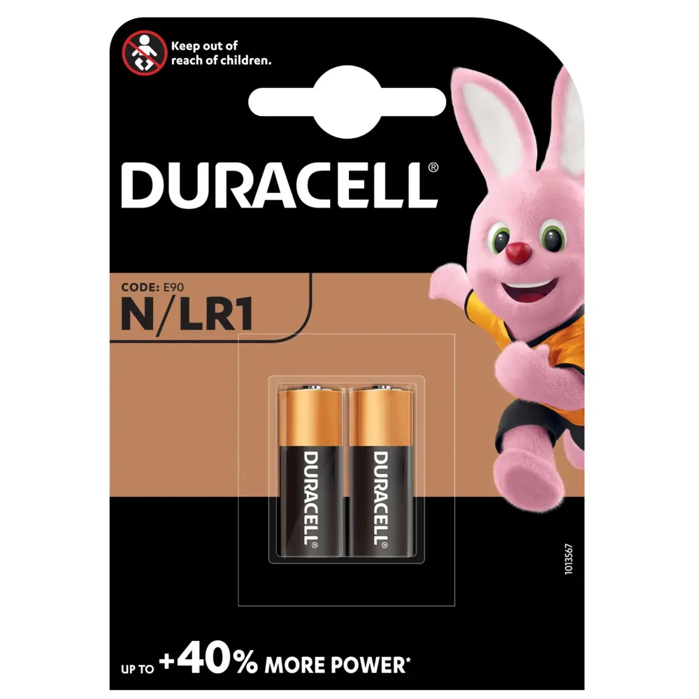 Duracell MN9100 Vỉ Pin Cho Nữ Gồm 2 Pin/Pin N (Nữ)