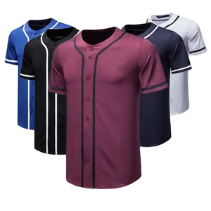 Maillots de baseball unisexes en polyester 100% imprimés personnalisés, vêtements de softball respirants, options de taille supérieure, technologie de sublimation élevée - Product Image 3