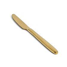 Couteau à beurre en laiton de qualité supérieure pour la cuisine, poli à la main, vaisselle en métal - Product Image 2