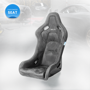 Asiento de Competición Fantom FRP Alcantara Tipo Bucket para Carreras |   Asiento Deportivo Completo |   Hecho en Malasia, Estándar de Exportación - Product Image 1