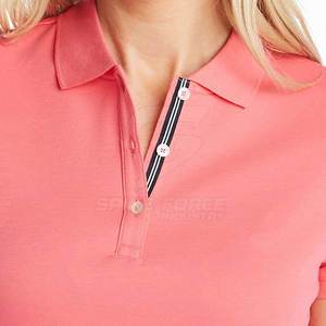 Algodón de secado rápido para mujer para camiseta de polo Estilo casual cómodo y transpirable a la venta - Product Image 5