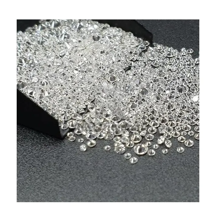 Fabricante indio de la mejor calidad VS 1,0 TCW G Color diamantes sueltos naturales redondos para la fabricación de joyas de collar