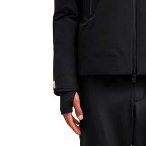 แจ็กเก็ตผ้าฝ้ายทอลายทแยงพร้อมฝากระโปรงกันน้ำและกันลม - Product Image 2