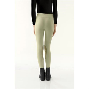 2024กางเกงขี่ม้าเอวสูงสำหรับเด็กผู้หญิงกางเกงถักผ้าสแปนเด็กซ์ระบายอากาศ - Product Image 3