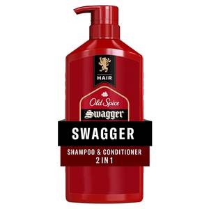 Shampooing et après-shampoing 2-en-1 pour hommes Old Spice, gel nourrissant, parfum Swagger Cedarwood Lime, pour des cheveux plus sains, plus volumineux et hydratés - Product Image 1