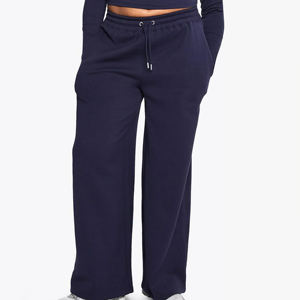 Pantalones de chándal 2025 con bolsillos laterales y logotipo personalizado de alta calidad, pantalones de chándal lisos para hombres y mujeres, ropa de calle informal - Product Image 1