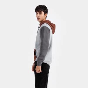 Sudadera con Capucha para Hombre 2025, Logotipo Personalizado, Transpirable, 430 GSM, Felpa de Poliéster/Algodón, Ecológica, con Cordón Ajustable, Lisa - Product Image 3