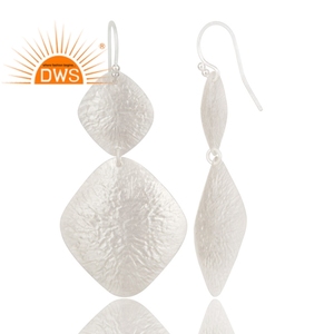 Best Selling Fine <b>Sterling</b> <b>Silver</b> <b>Dangle</b> <b>Earring</b> Custom Jewelry For Women Gift For Her Dainty Collection - Product Image 2