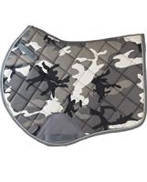 Jeu de coussinets de selle Matchy/Jeu de coussinets de selle de cheval/Coussinets de selle de sublimation Ensemble Matchy Tapis de selle de dressage équin Design Camo 2025