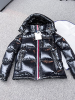 Veste d'hiver pour homme rembourrée en coton avec col montant et logo frontal, respirante, séchage rapide, service OEM à prix de gros
