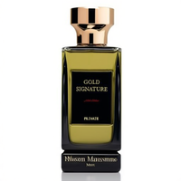 Maison Massimo France 100ml Gold Signature Luxury Parfum Unisexe Extrait de Parfum Liquide Parfum Longue Durée