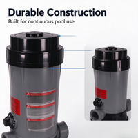 Distributeur automatique de chlore pour piscine, résistant à la corrosion, pour le traitement de l'eau