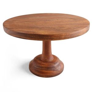 Luxury handcrafted <b>wooden</b> <b>cake</b> <b>stand</b> for elegant restaurant dessert displays and home <b>cake</b> serving solutions - Product Image 2