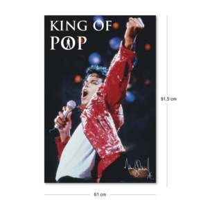 Modern Style Michael Jackson <b>Poster</b> King of Pop Paper Design for Wall Usage - Product Image 2