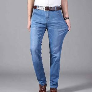 Ropa al aire libre Tamaño personalizado Diseños OEM Hombres Jeans Pantalón de alta calidad Algodón Poliéster Hombres Jeans Pantalón - Product Image 4