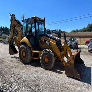 ¡Venta al por mayor entrega rápida 420E 4WD retroexcavadora con engranaje de motor CAT y componentes principales PLC incluyendo stock de bomba de motor! - Product Image 4