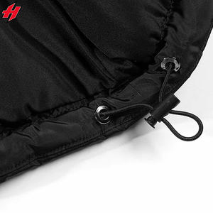Wholesale Custom Canvas Techwear Men's Jacket Breathable <b>Black</b> Hooded Waterproof Streetwear <b>Windbreaker</b> Stylish - Product Image 6