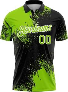 Polo à sublimation haut de gamme Polo léger à séchage rapide sur mesure pour les marques de clubs de sport et les uniformes d'événement - Product Image 4