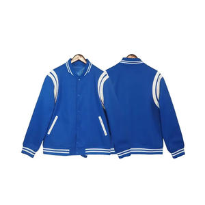 แจ็กเก็ตสไตล์ลำลองขนาดใหญ่ระบายอากาศได้ดีแจ็คเก็ตโลโก้แบบกำหนดเอง - Product Image 1