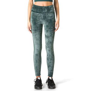 Customized <b>Tie</b> Dye Women Acid Wash Legging <b>Top</b> Premium Quality Vintage Distressed Women Acid Wash Casual & Gym Wear Legging - Product Image 3