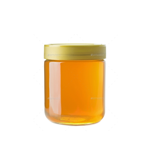 Caja de cuchara de almacenamiento de 250ML con tapa de madera cuchara hogar forma redonda botella de miel tarro de vidrio al mejor precio - Product Image 3