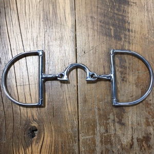 Veterinary Segunda Dee Ring Cheek Snaffle Bits Polished Smooth Mouthpiece All Horse <b>Mouth</b> Bits Are Available Cheap Price OEM - Product Image 4